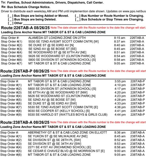 MTMS 25-26 Fall bus route